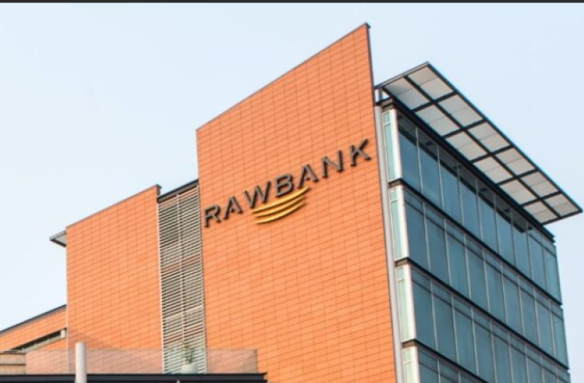 ILLUSTRATION : Bâtiment de la Rawbank, une des banques commerciales en RDC, signataire du communiqué