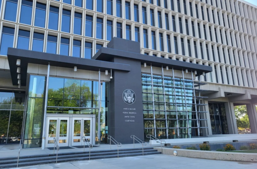 Illustration : James A. McGuire Federal Building and United States Courthouse, bâtiment abritant le Tribunal fédéral américain, situé à Boise dans l'Etat de l'Idaho