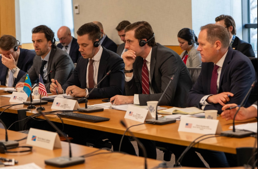 Lors de la première rencontre entre le comité de pilotage conjoint entre la délégation congolaise et américaine jeudi  5 février 2026 à Washington