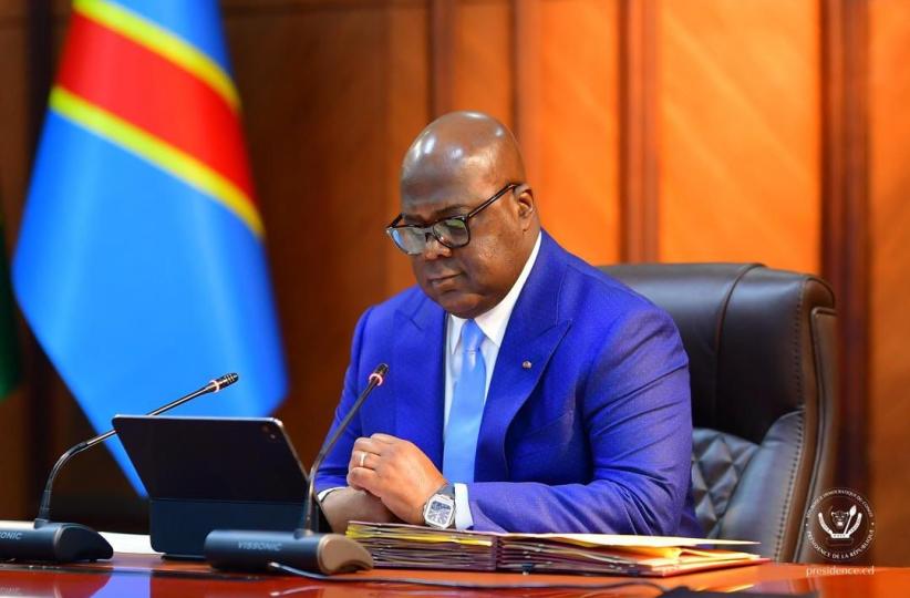 Félix Tshisekedi, président de la République démocratique du Congo 