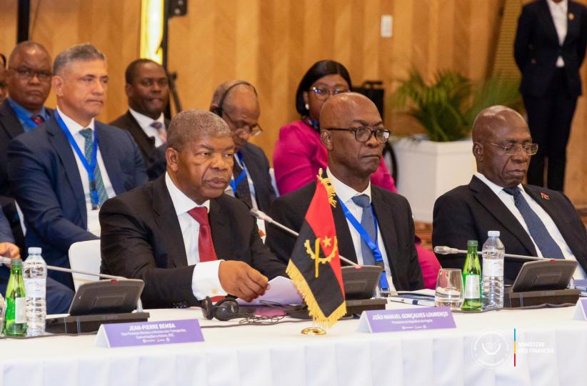 Le président de l’Union africaine João Lourenço lors de la réunion inaugurale de coordination du Corridor de Lobito tenue de 5 au 6 février 2026