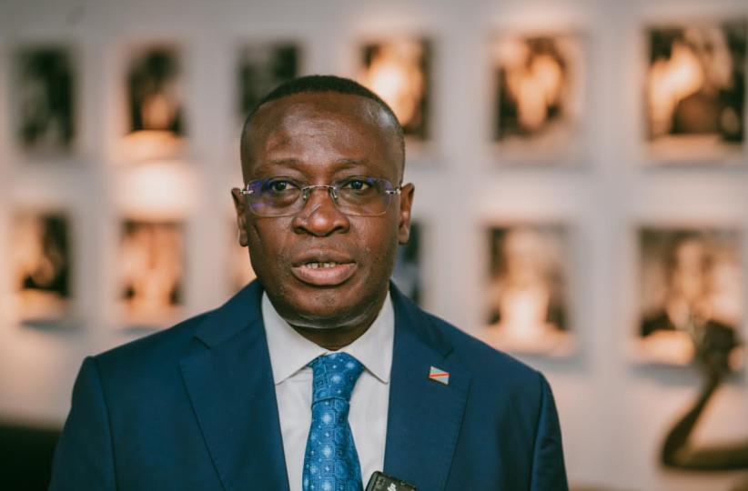 Mukoko Samba, ministre congolais de l'économie nationale 