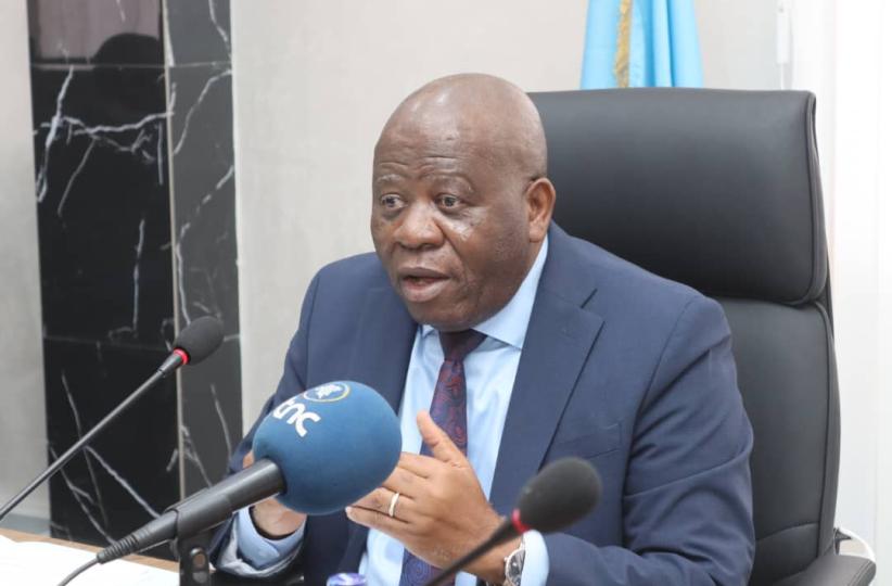 Le premier président de la Cour des comptes, Jimmy Munganga