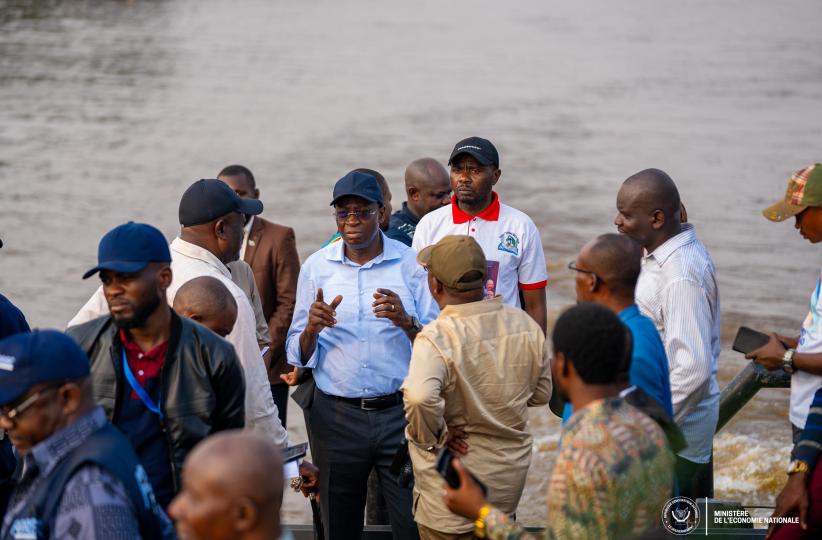 Le VPM de l'Économie, Daniel Mukoko Samba clôture sa mission économique au Sankuru.