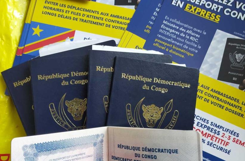 Le nouveau passeport biométrique en RDC. 