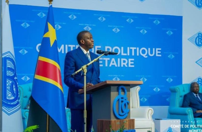 Le gouverneur de la BCC, André Wameso.