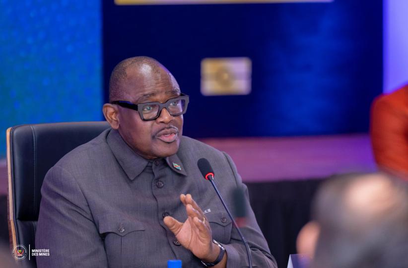 Le ministre des Mines, Louis Watum Kabamba.
