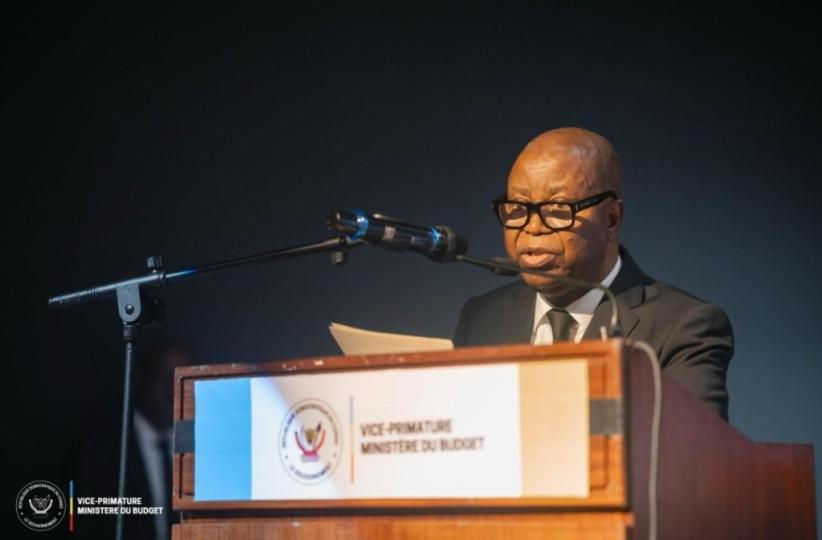 Adolphe Muzito à l'ouverture des Conférences budgétaires 2027.