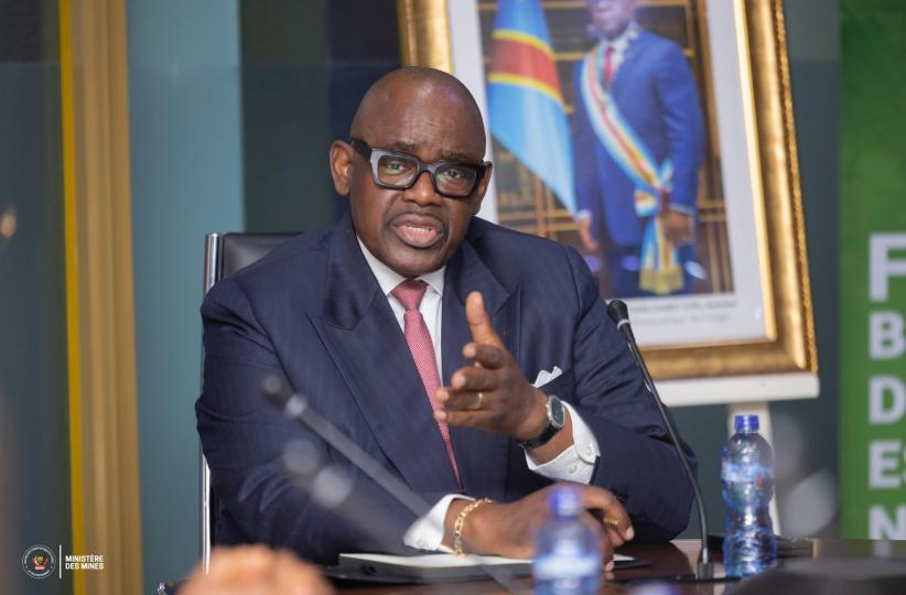 Le ministre des Mines, Louis Watum Kabamba.